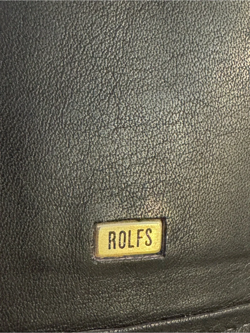NWOT Rolfs Black Tri-Fold Card & uKey Holder Wallet